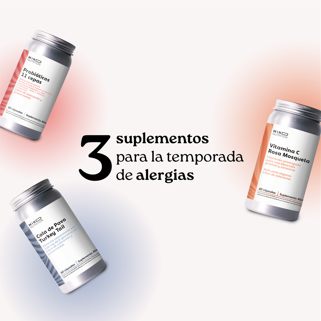 3 suplementos para preparar tu cuerpo para la temporada de alergias