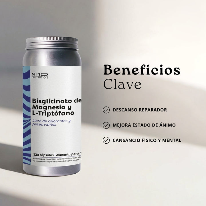 Bisglicinato de Magnesio + L-TRP