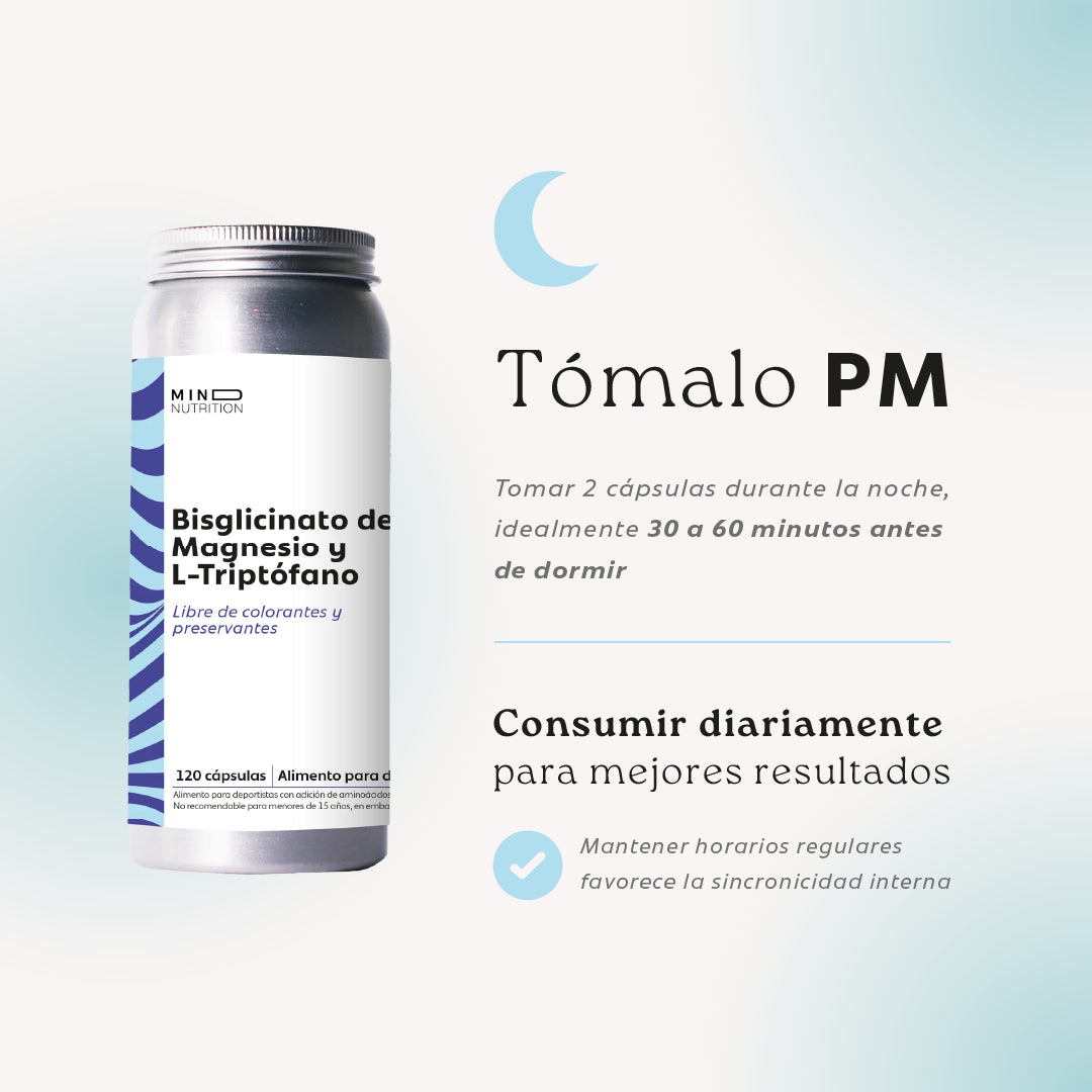 Bisglicinato de Magnesio + L-TRP