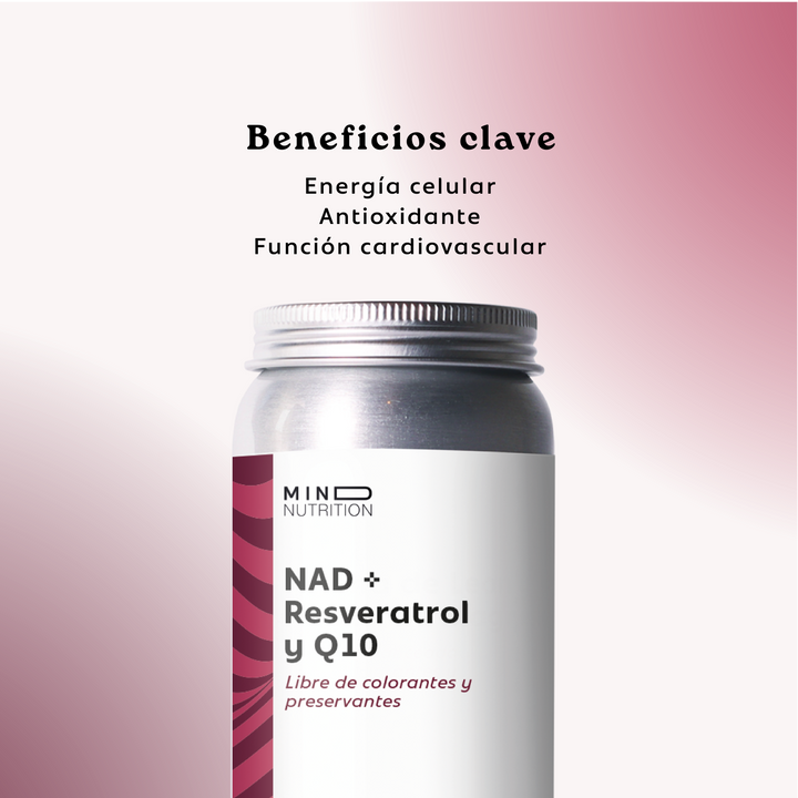 NAD + Resveratrol y Q10