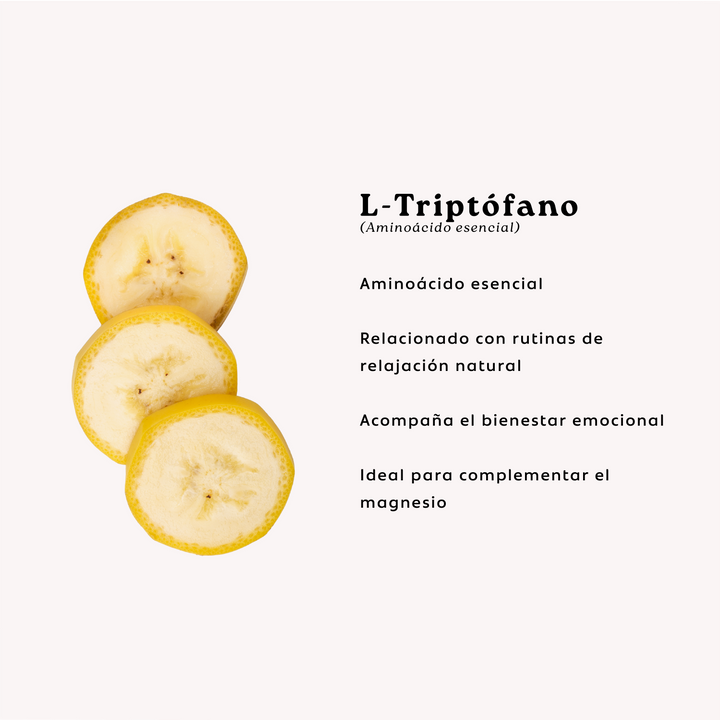 Bisglicinato de Magnesio + L-TRP | Sueño – Estrés – Relajación