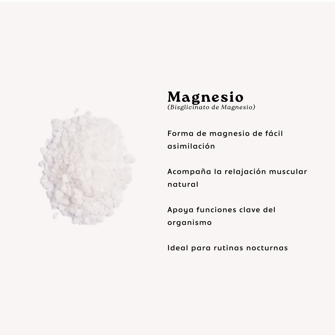 Bisglicinato de Magnesio + L-TRP | Sueño – Estrés – Relajación