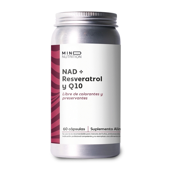 NAD + Resveratrol y Q10