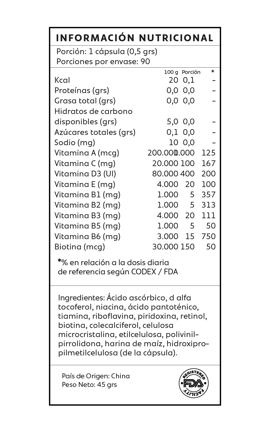 Hair, Skin and Nails Micropellet