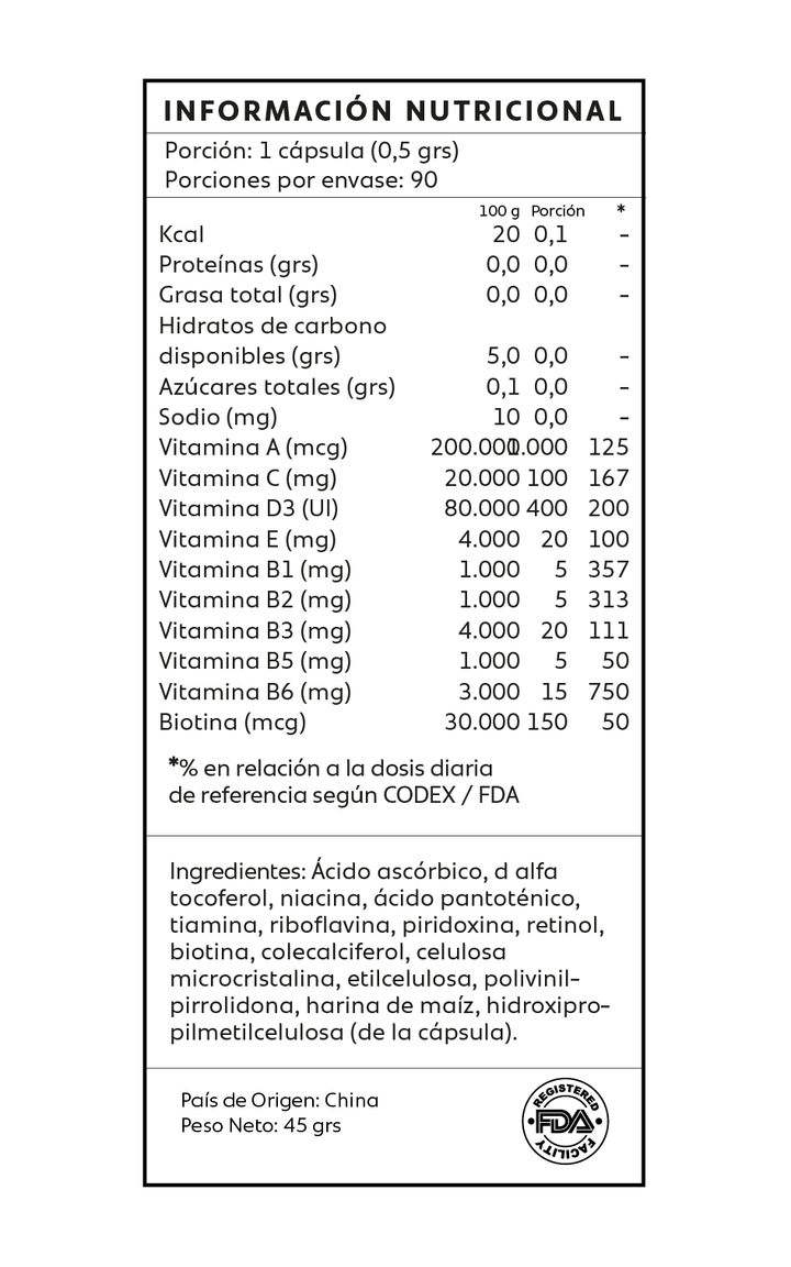 Hair, Skin and Nails Micropellet