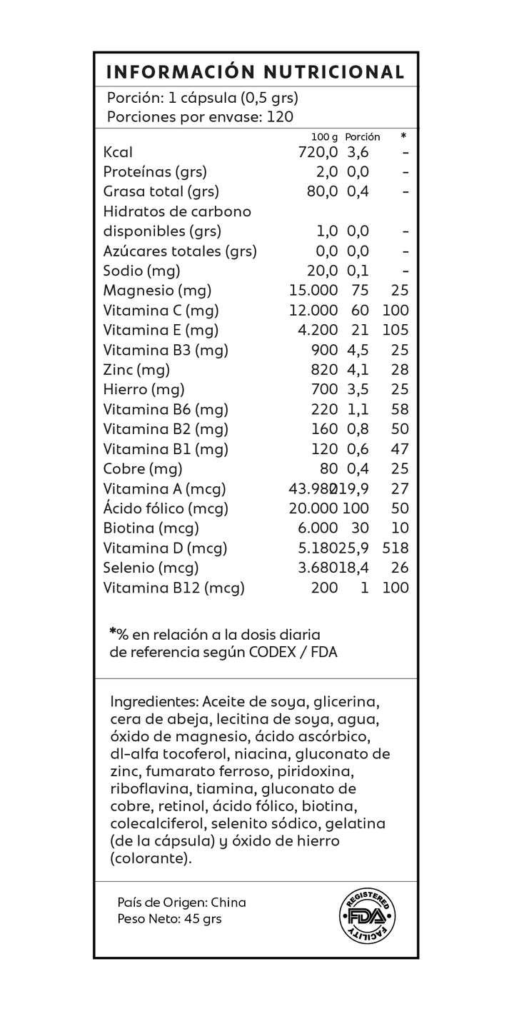 Multivitaminico Multimineral