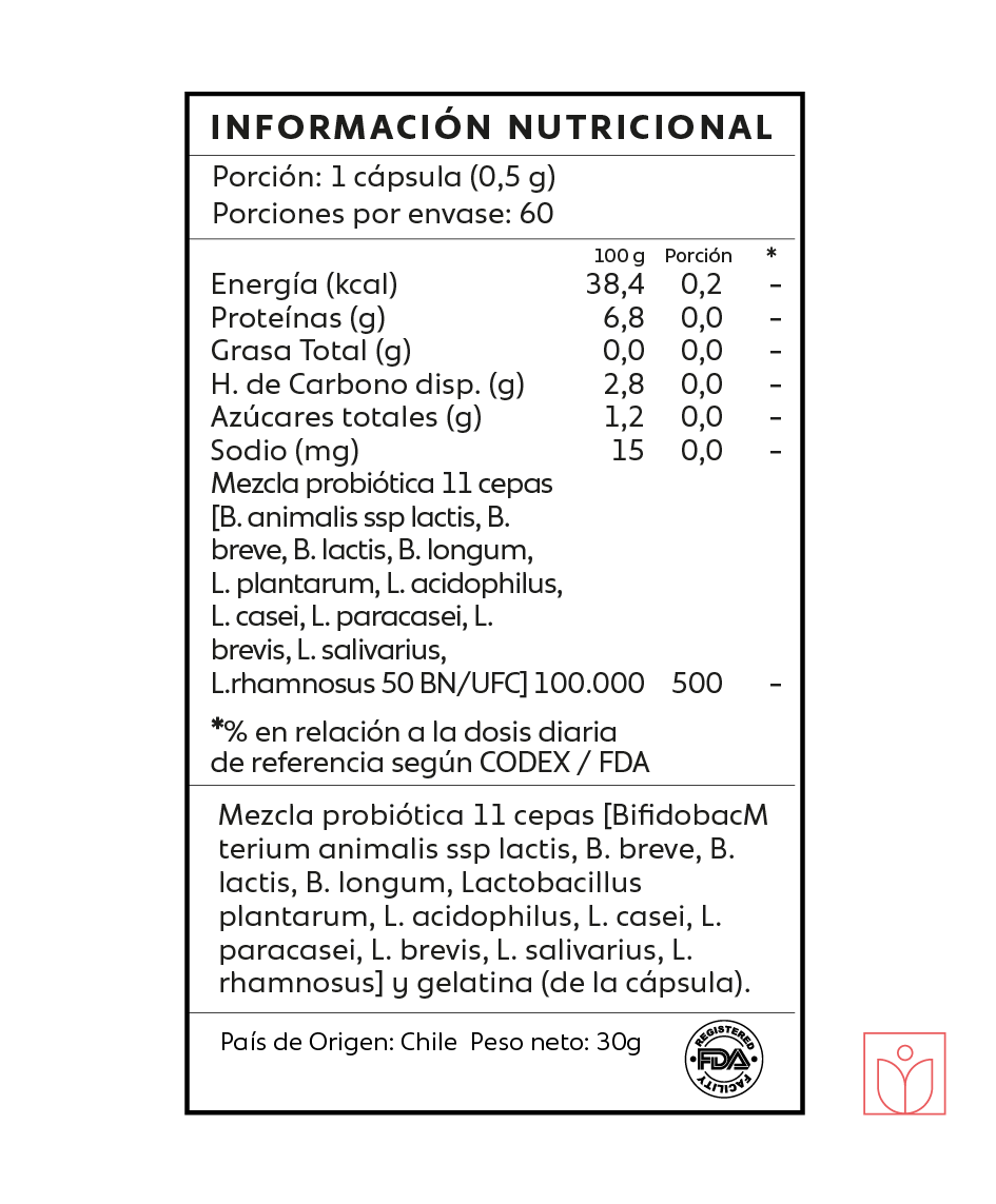 Probióticos 11 Cepas